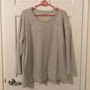 LOFT Cut Out Sweater